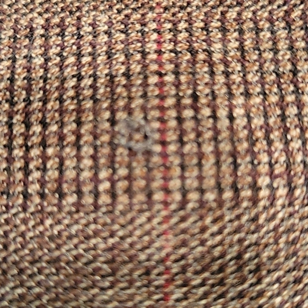 SAG HARBOR 1990s Brown Plaid Midrise Poplin Flat Front Dress Pants - Picture 10 of 12